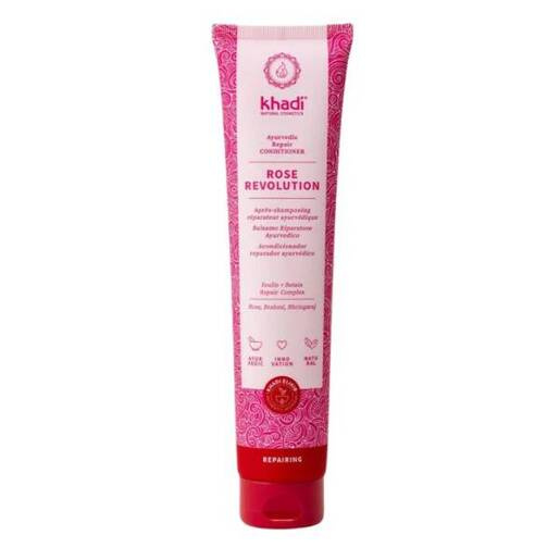 Khadi Ajurwedyjska odżywka naprawcza Rose Revolution - 200 ml