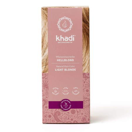 Henna do włosów Khadi – Jasny Blond