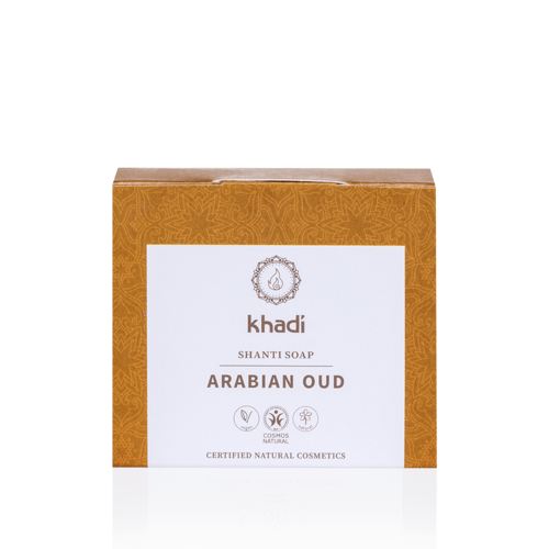 Naturalne mydło Khadi Shanti Soap – Oud – drzewo agarowe 